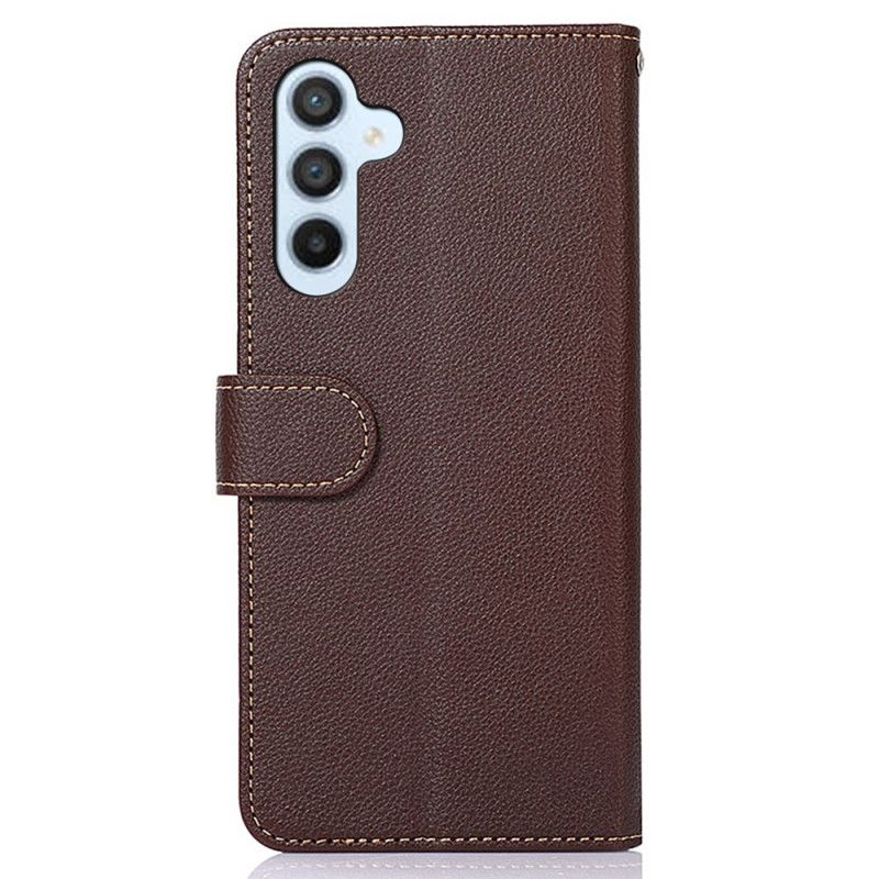 Kožený Kryt Samsung Galaxy A16 5g Rfid Bicolor Khazneh