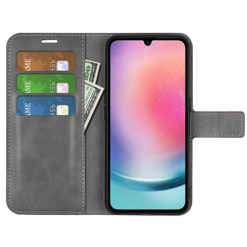 Kožený Kryt Samsung Galaxy A16 5g Styl Kůže