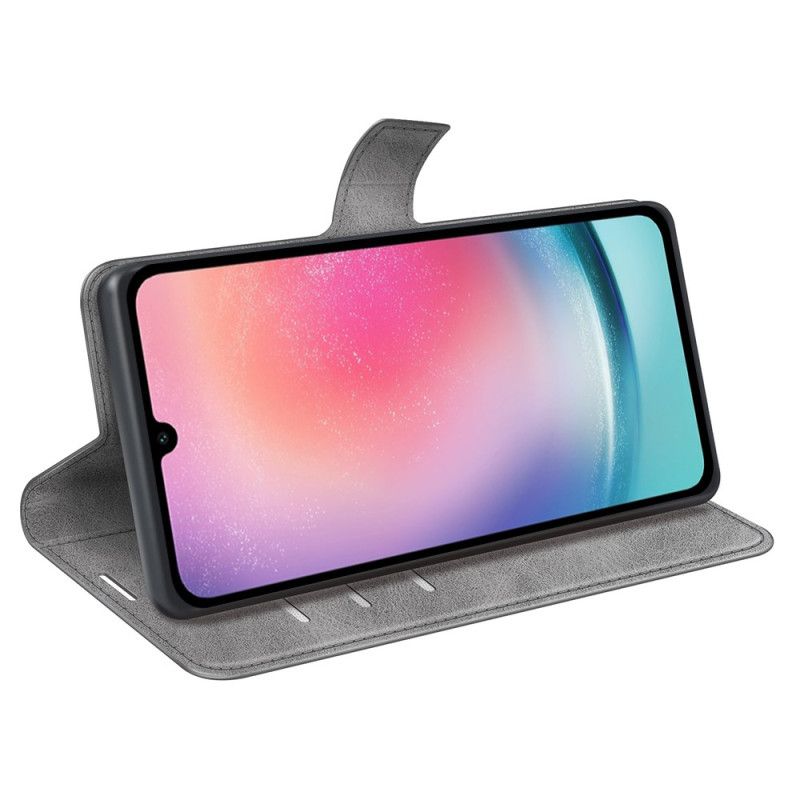 Kožený Kryt Samsung Galaxy A16 5g Styl Kůže
