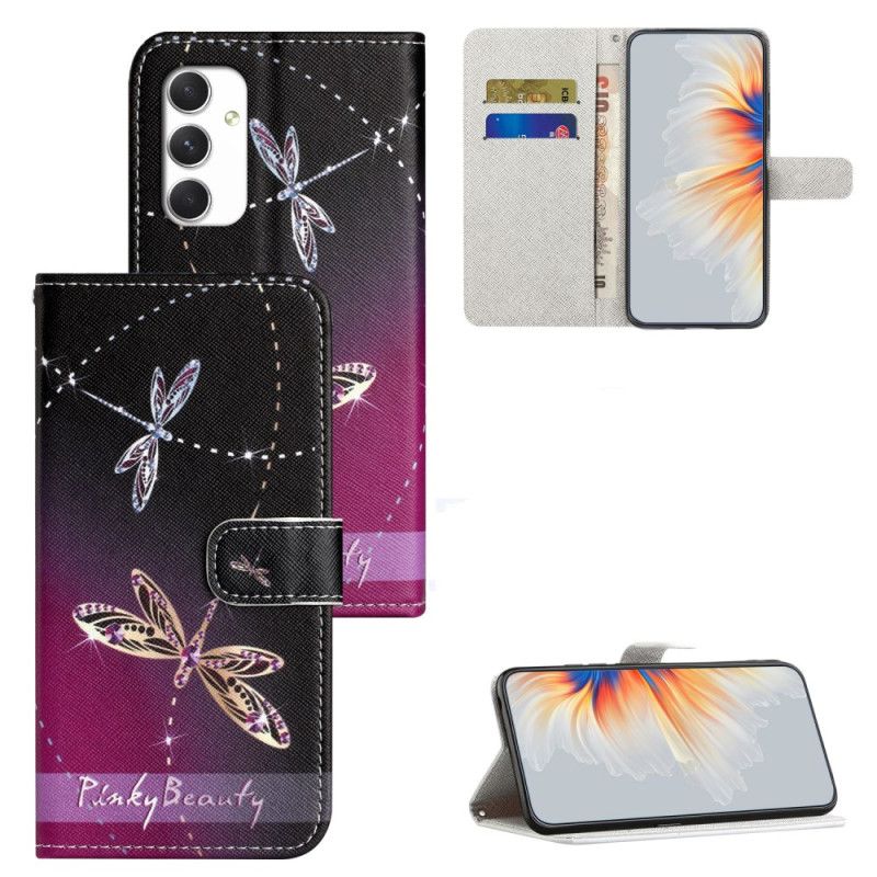 Kožený Kryt Samsung Galaxy A16 5g Vážka
