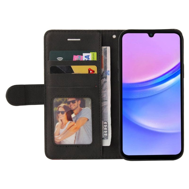 Kožený Kryt Samsung Galaxy A16 5g Vlnovka