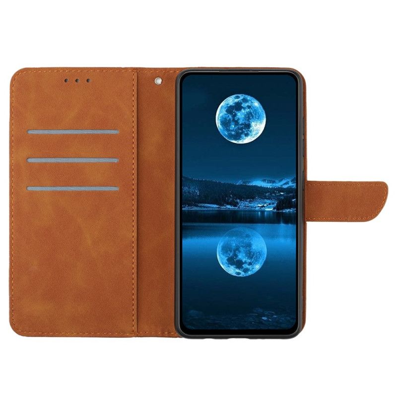 Kožený Kryt Samsung Galaxy A17 4g / 5g Čáry A Pruhy