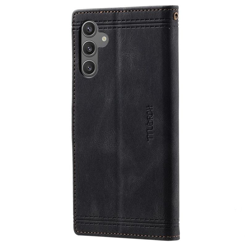 Kožený Kryt Samsung Galaxy A17 4g / 5g Geometrické Linie