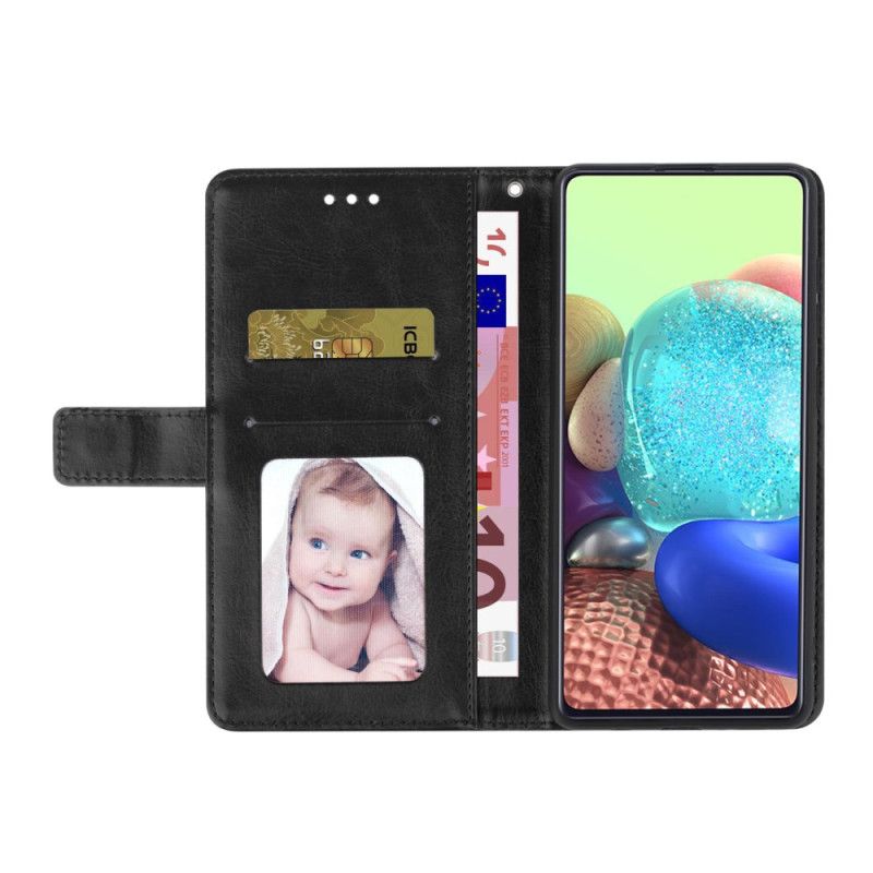 Kožený Kryt Samsung Galaxy A17 4g / 5g Popruh Ve Tvaru Y