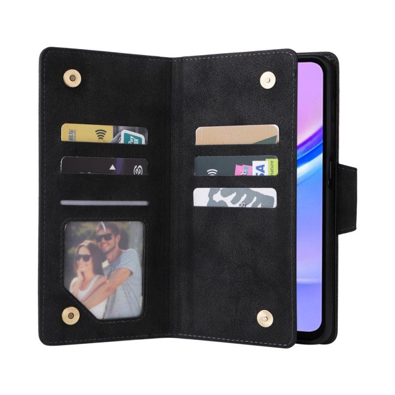 Kožený Kryt Samsung Galaxy A17 4g / 5g Stylová Peněženka