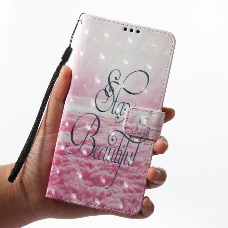 Kožený Kryt Samsung Galaxy A8 2018 Zůstaň Krásný 3d