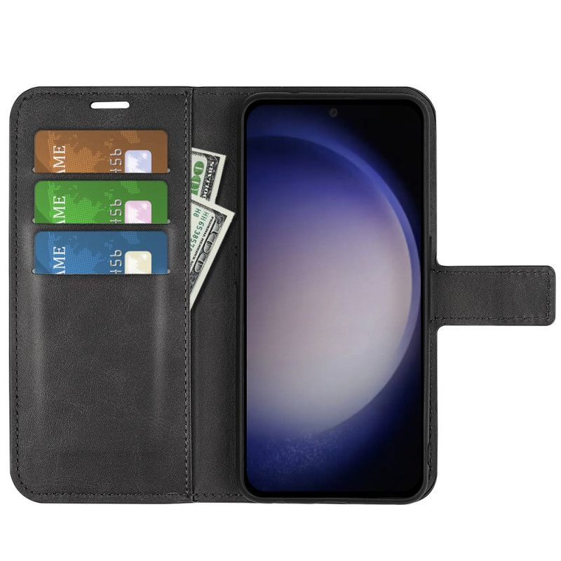 Kožený Kryt Samsung Galaxy S24 5g Kožený Efekt