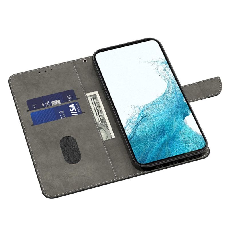 Kožený Kryt Samsung Galaxy S24 Plus 5g Lapač Snů S Popruhem