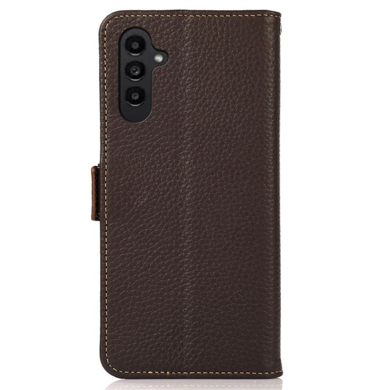 Kožený Kryt Samsung Galaxy S24 Plus 5g S Blokováním Rfid Khazneh