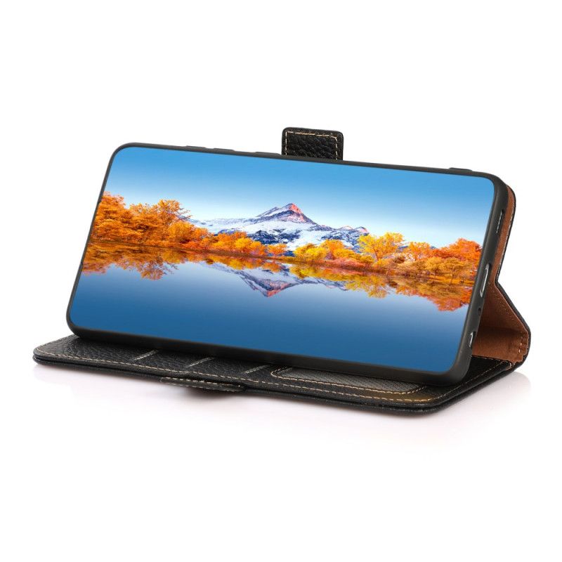 Kožený Kryt Samsung Galaxy S25 5g Edge Rfid Ochrana Khazneh