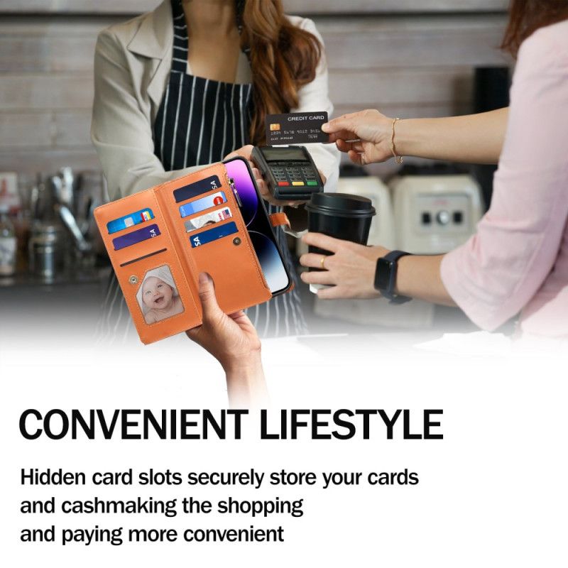 Kožený Kryt Samsung Galaxy S25 Fe Řada Galaxy Eseble