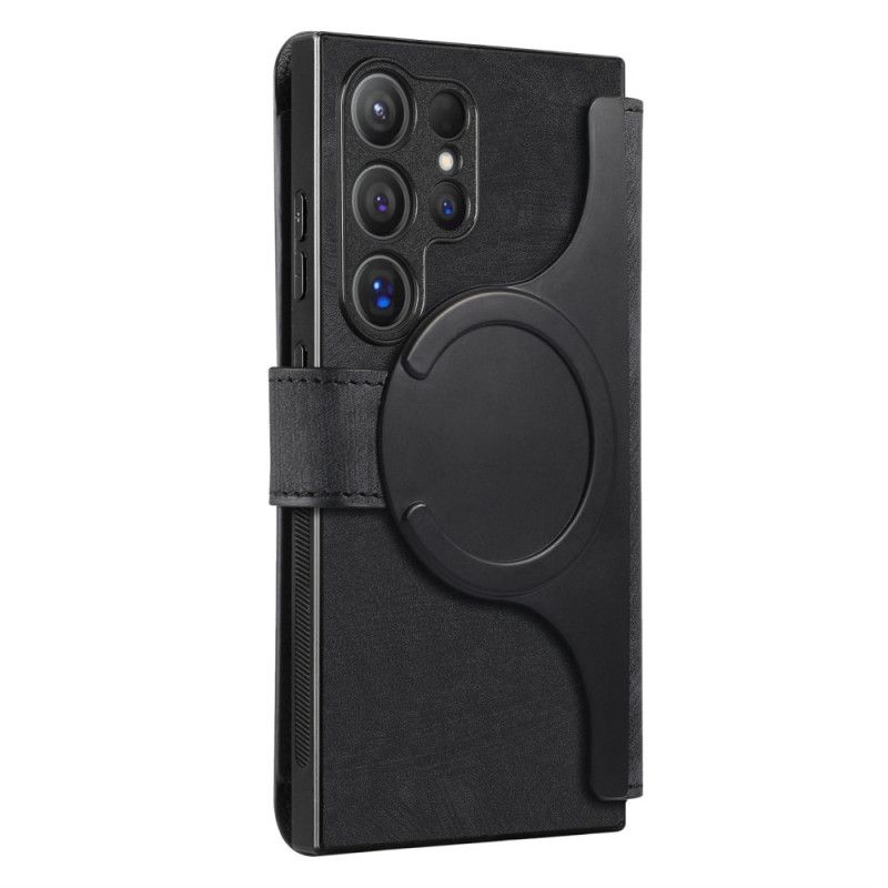 Kožený Kryt Samsung Galaxy S25 Ultra 5g Odnímatelné Magnetické Pouzdro