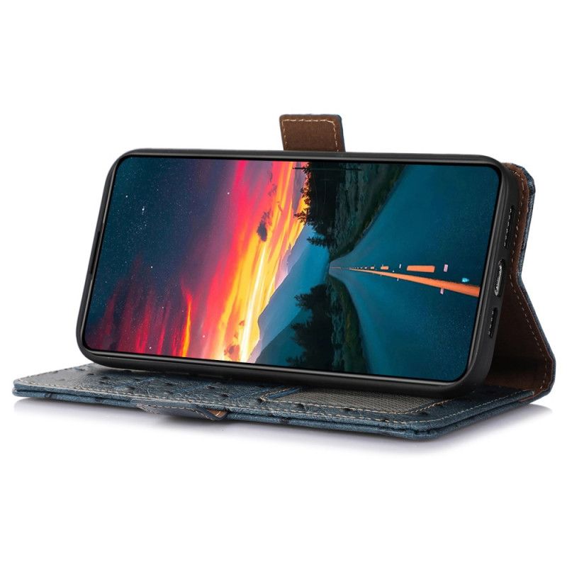 Kožený Kryt Samsung Galaxy S25 Ultra 5g Pravá Kůže S Rfid Blokováním