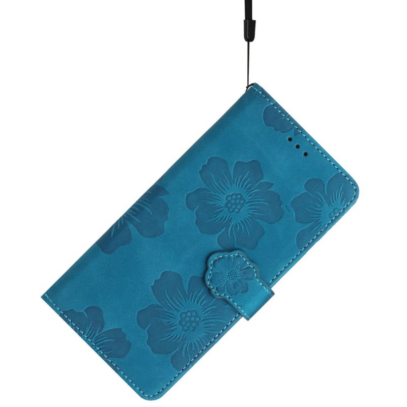 Kožený Kryt Samsung Galaxy S25 Ultra 5g Rafinovaný Květinový Vzor