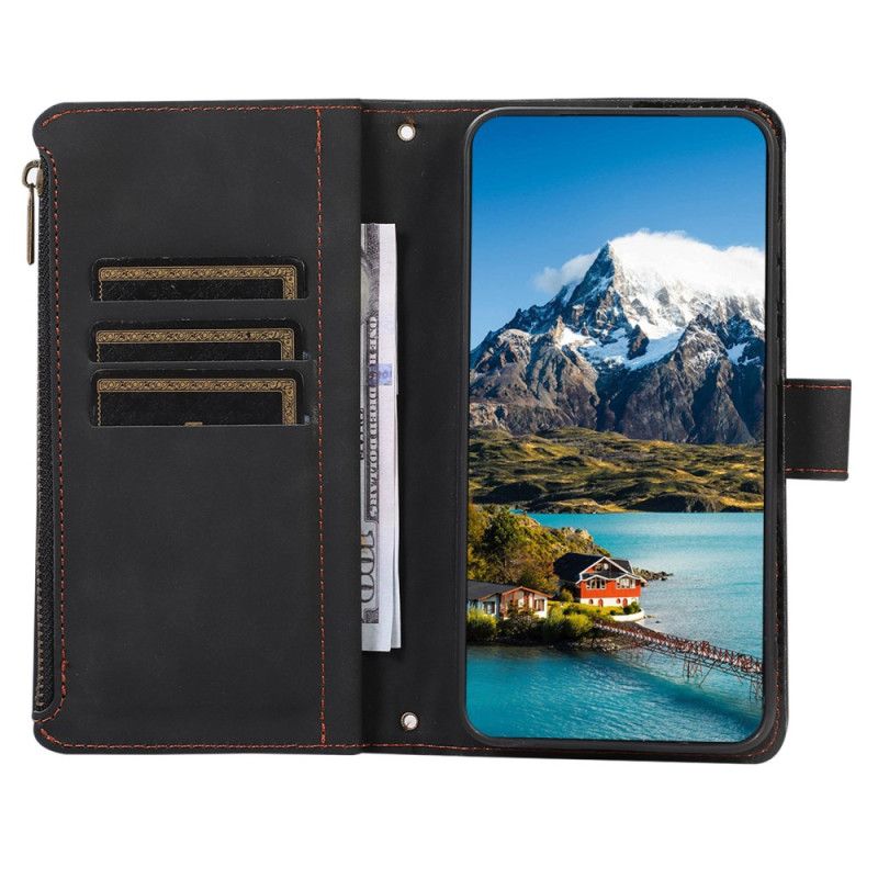 Kožený Kryt Samsung Galaxy S26 Peněženka S 9 Sloty Na Karty