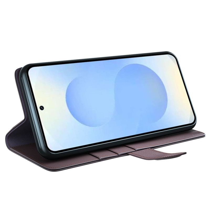 Kožený Kryt Samsung Galaxy S26 Plus Pravá Kůže