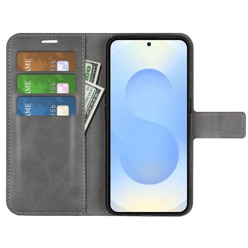 Kožený Kryt Samsung Galaxy S26 Plus Kožený Styl