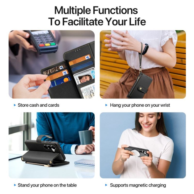 Kožený Kryt Samsung Galaxy S26 Série Lawa Dux Ducis