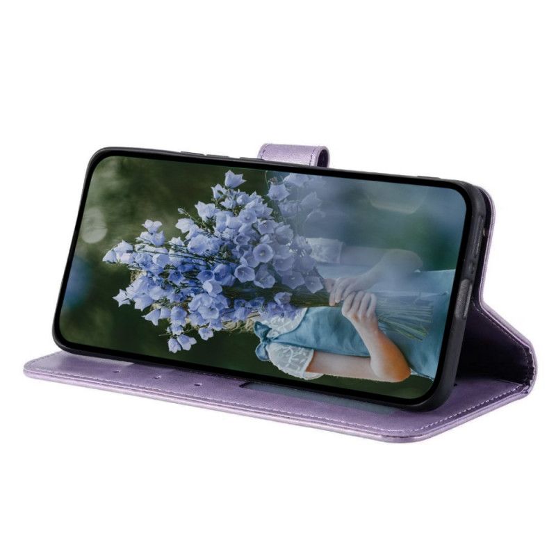 Kožený Kryt Samsung Galaxy S26 Sluneční Mandala