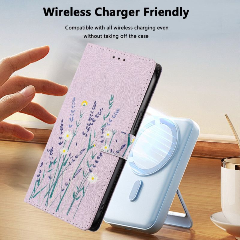 Kožený Kryt Samsung Galaxy S26 Ultra Levandule