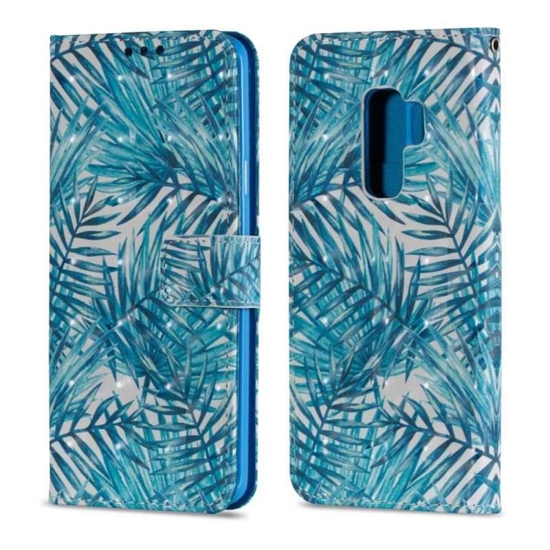 Kožený Kryt Samsung Galaxy S9 Plus Listy