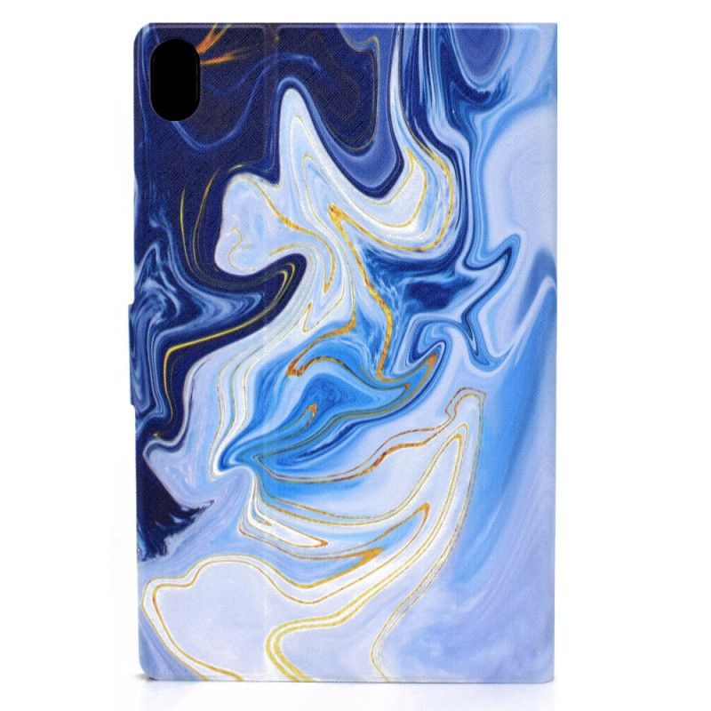 Kožený Kryt Samsung Galaxy Tab S11 Modrý Mramor