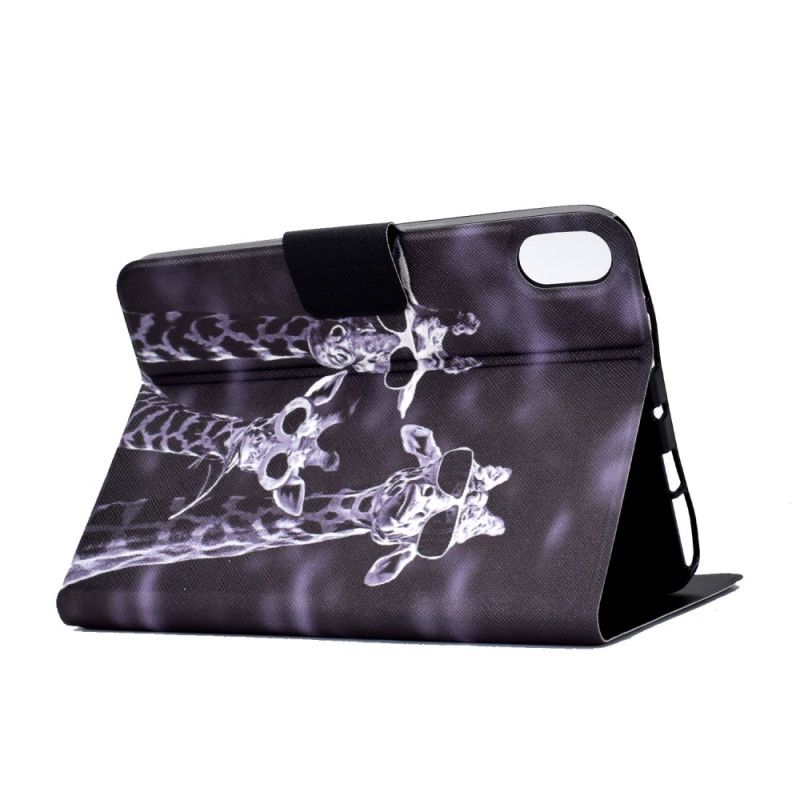 Kožený Kryt Samsung Galaxy Tab S11 Tři Žirafy