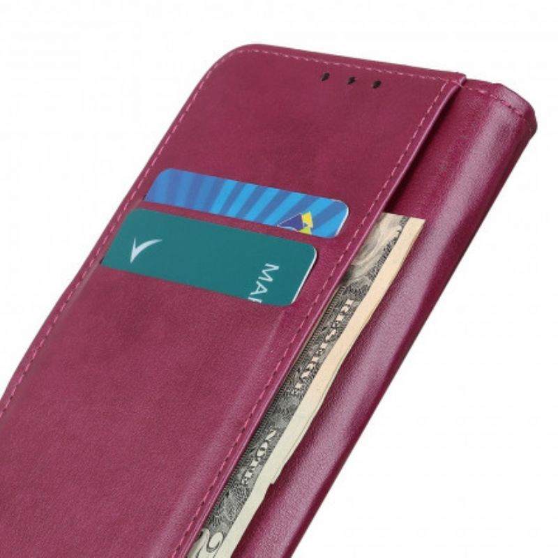 Kožený Kryt Samsung Galaxy Xcover 5 Nýt X Provedení