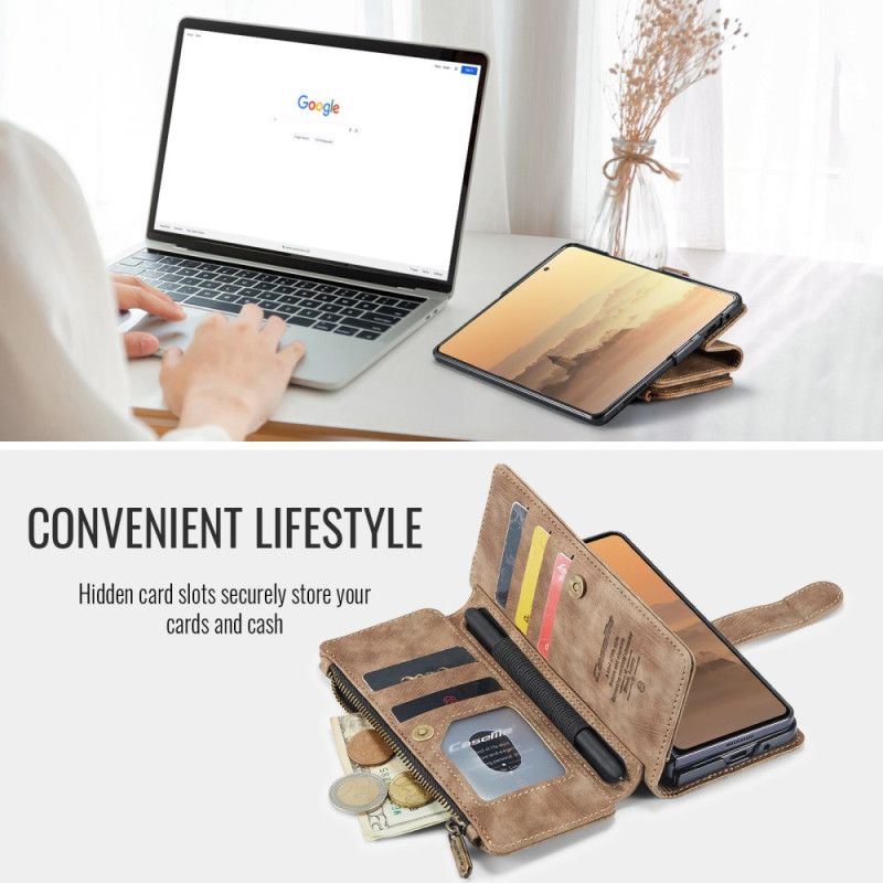 Kožený Kryt Samsung Galaxy Z Fold 7 Caseme