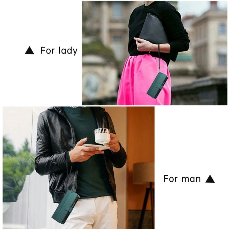 Kožený Kryt Samsung Galaxy Z Fold 7 Diamantový Design