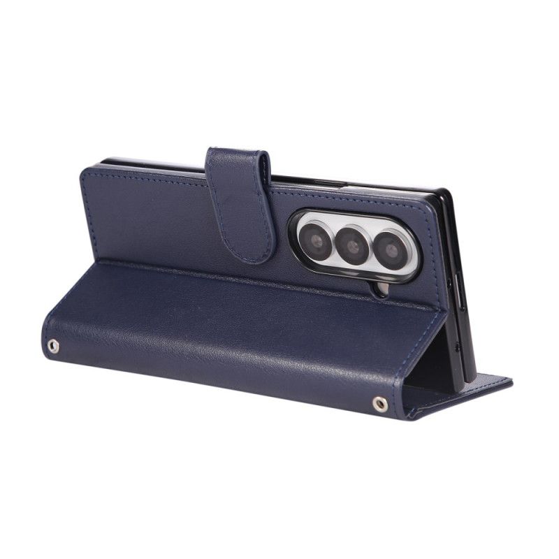 Kožený Kryt Samsung Galaxy Z Fold 7 Klasický