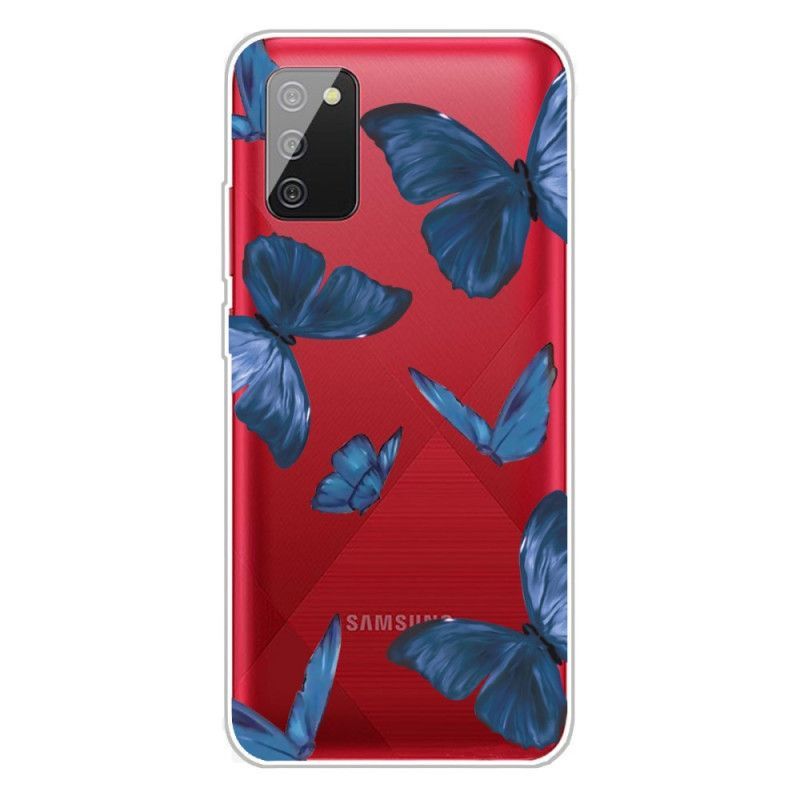 Kryt Na Samsung Galaxy A02s Divocí Motýli