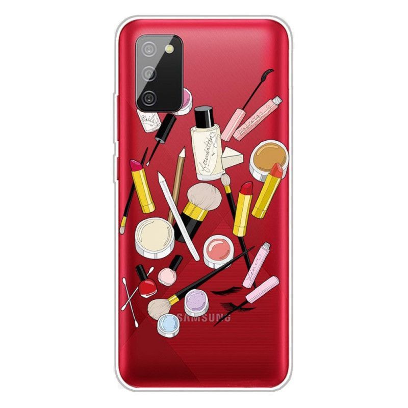Kryt Na Samsung Galaxy A02s Vrcholový Make-up