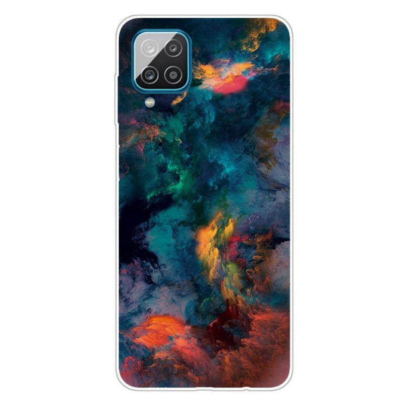 Kryt Na Samsung Galaxy A12 Barevné Mraky