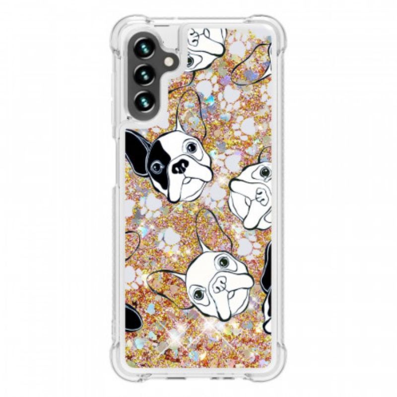 Kryt Na Samsung Galaxy A13 5G / A04s Pan Pes Sequins