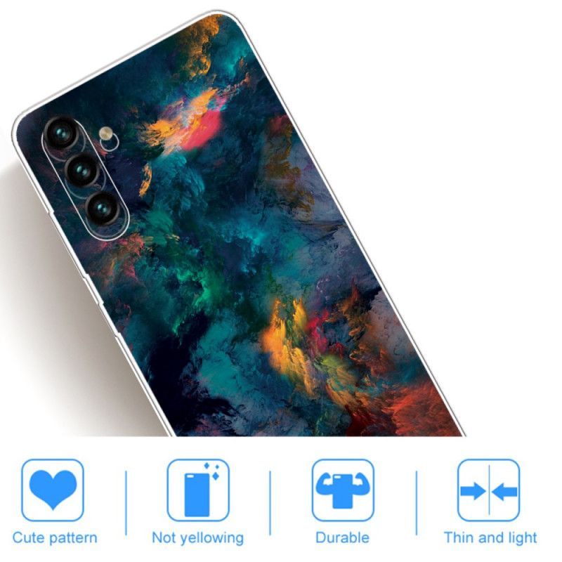 Kryt Na Samsung Galaxy A13 5g Barevné Mraky