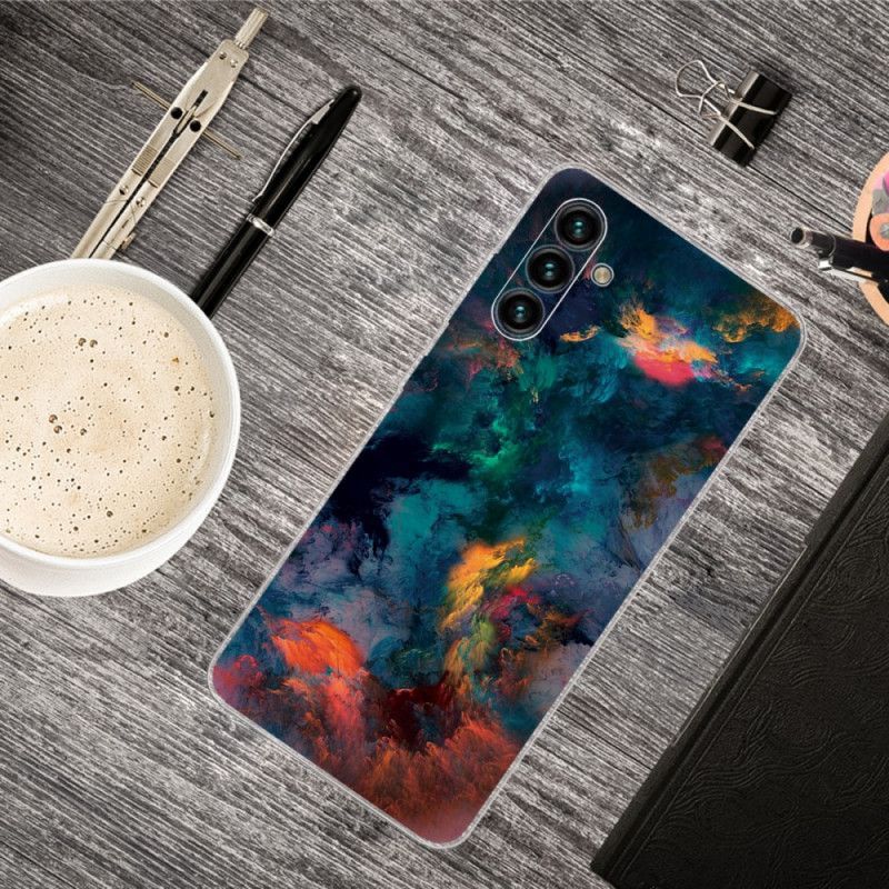 Kryt Na Samsung Galaxy A13 5g Barevné Mraky