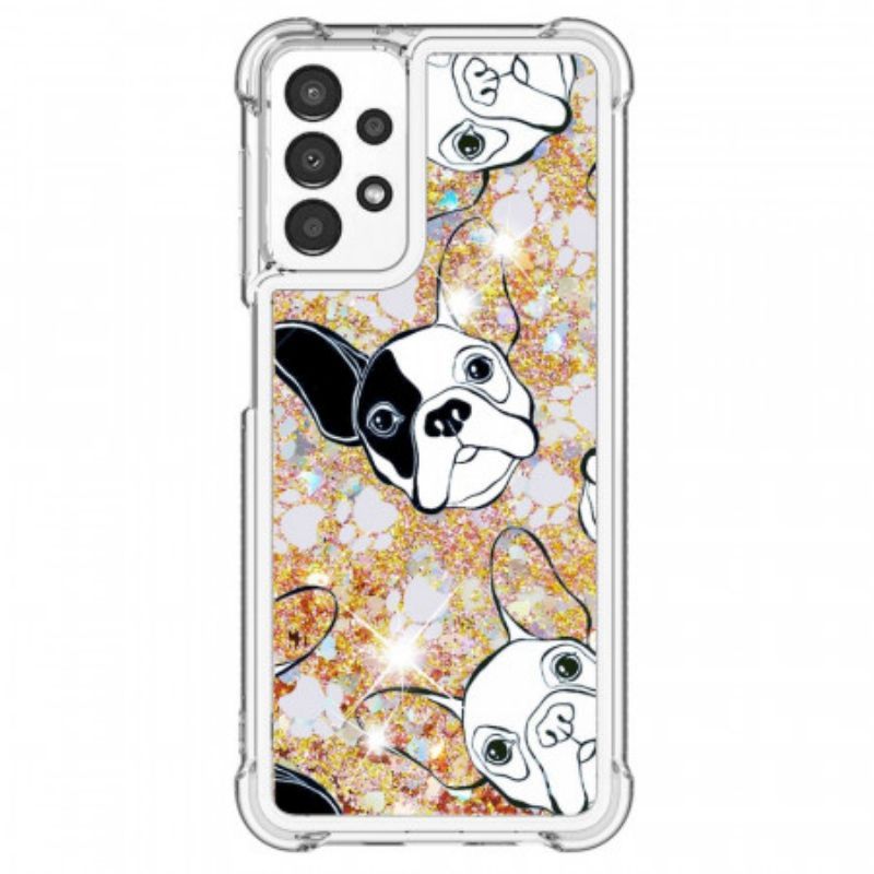 Kryt Na Samsung Galaxy A13 Pan Pes Sequins
