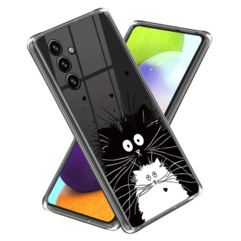 Kryt Na Samsung Galaxy A15 5g Dvě Kočky