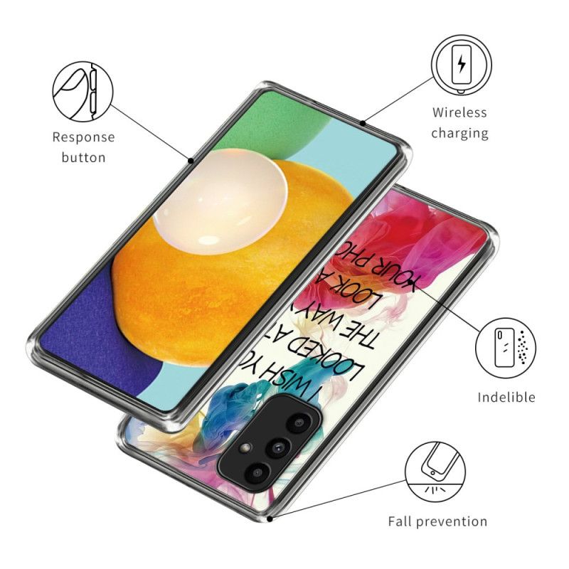 Kryt Na Samsung Galaxy A15 Kéž Byste Se Na Mě Podívali