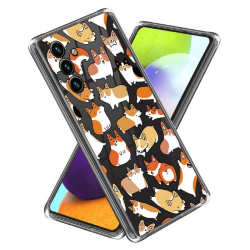 Kryt Na Samsung Galaxy A15 Malí Psi