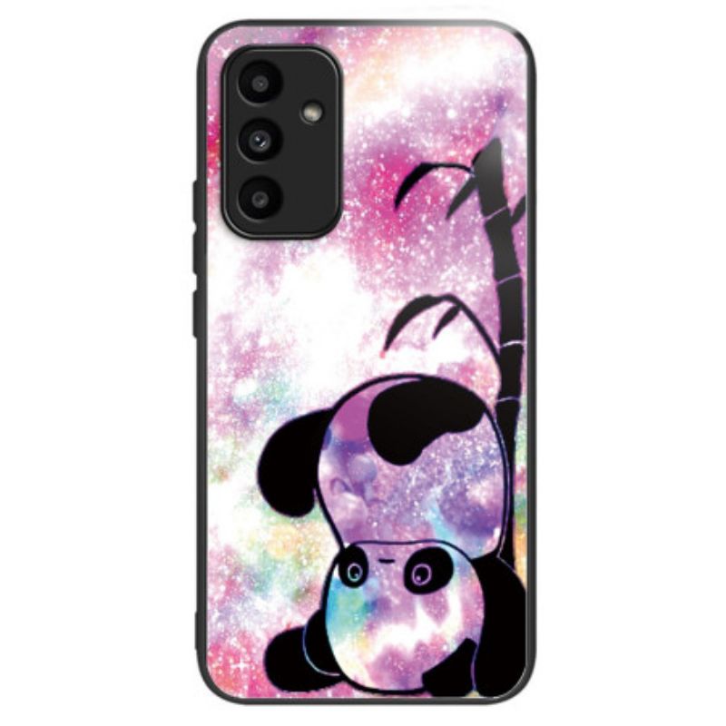 Kryt Na Samsung Galaxy A15 Roztomilé Tvrzené Sklo Panda