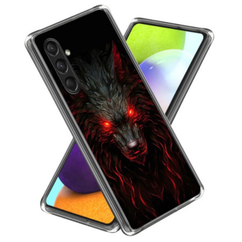 Kryt Na Samsung Galaxy A16 5g Silikon Red Wolf