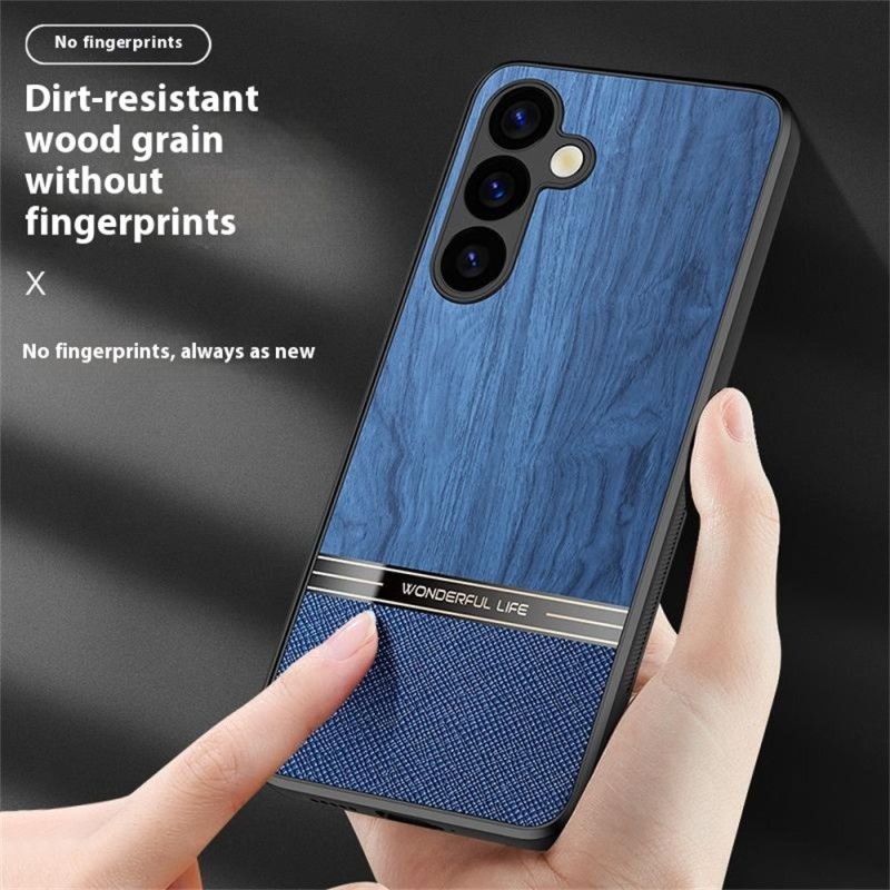 Kryt Na Samsung Galaxy A16 5g Textura Dřeva