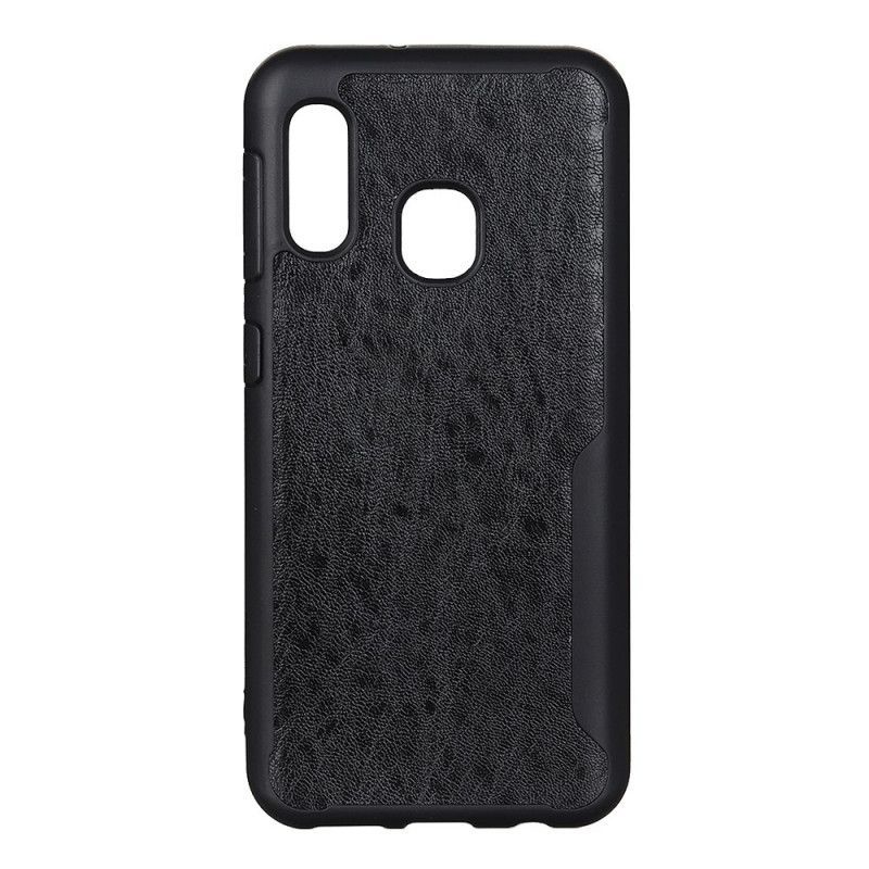 Kryt Na Samsung Galaxy A20e Matný Efekt Zkosené Kůže