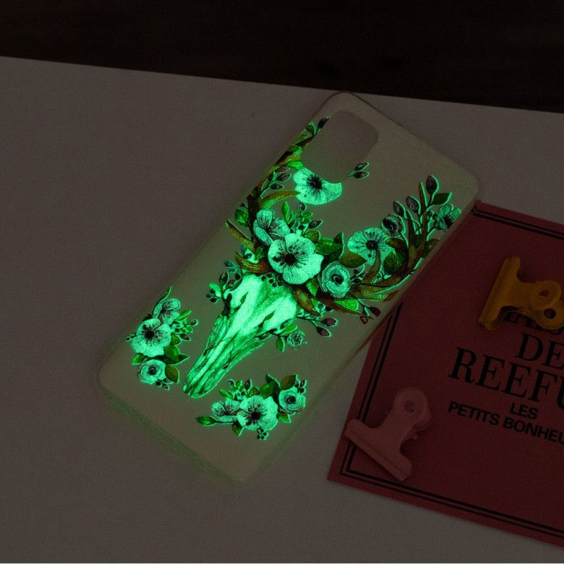 Kryt Na Samsung Galaxy A31 Fluorescenční Květ Losů