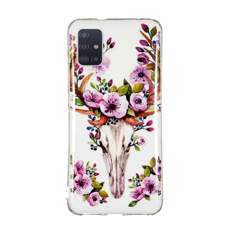 Kryt Na Samsung Galaxy A51 5g Fluoreskující Květovaný Los