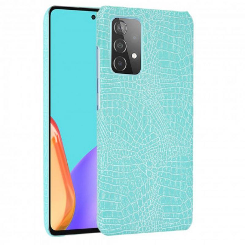 Kryt Na Samsung Galaxy A52 4G / A52 5G / A52s 5G Efekt Krokodýlí Kůže