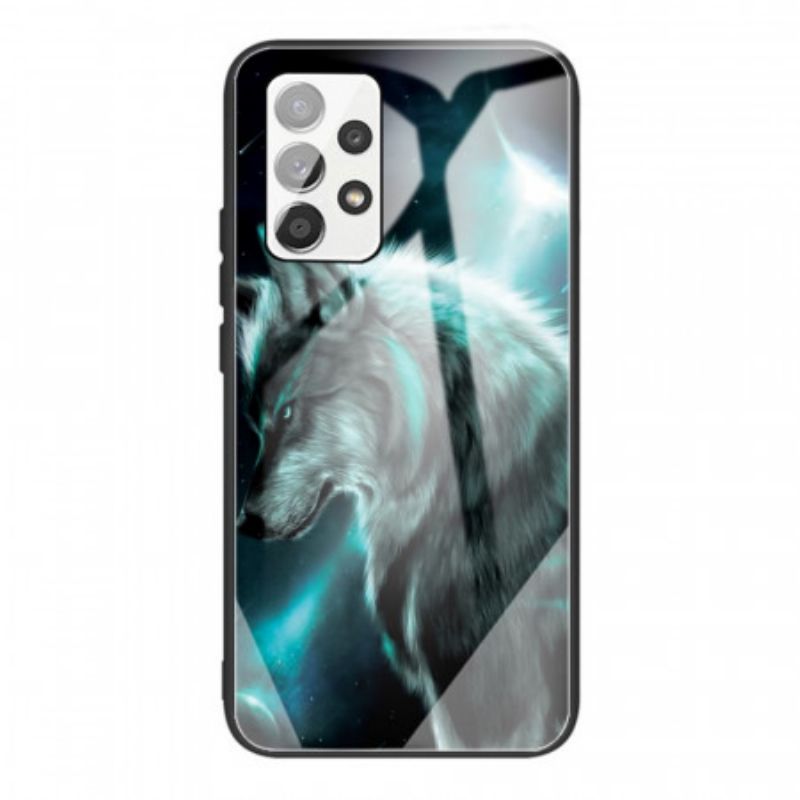 Kryt Na Samsung Galaxy A53 5G Vlk Z Tvrzeného Skla