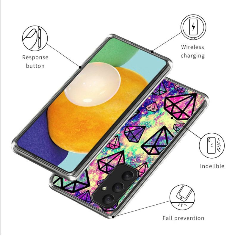 Kryt Na Samsung Galaxy A55 5g Diamanty